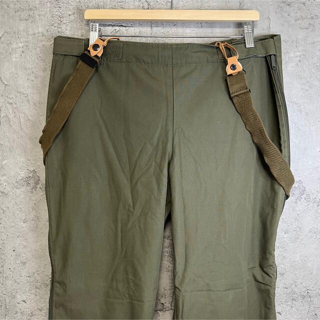 【military】ドイツ軍 80s サスペンダー付 オーバーパンツ ボア 古着