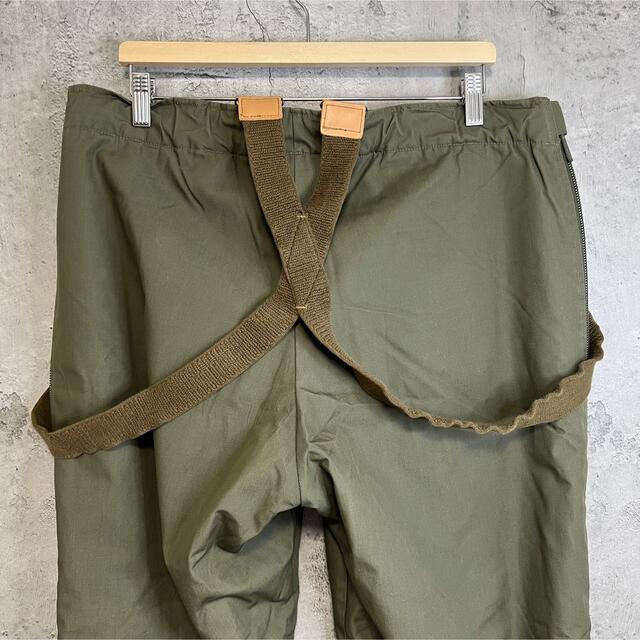 【military】ドイツ軍　80s サスペンダー付　オーバーパンツ　ボア　古着