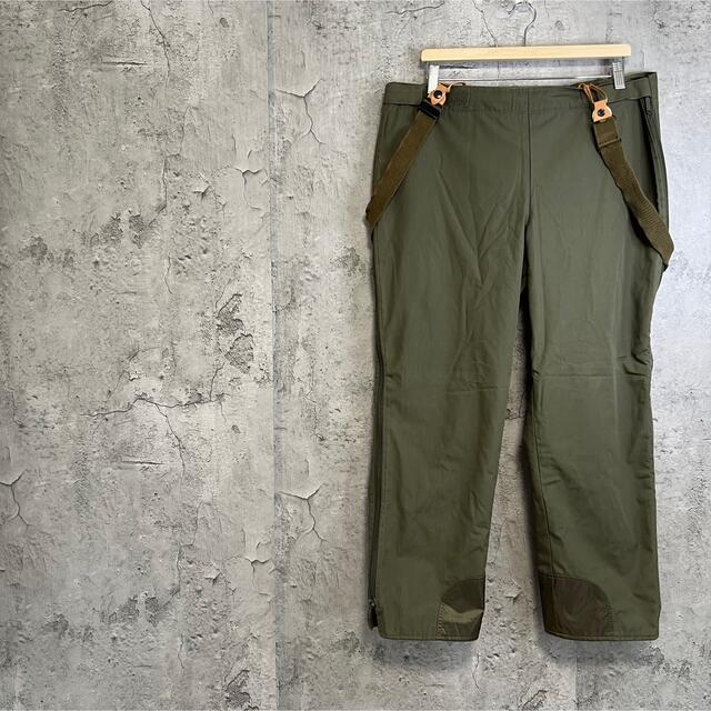 【military】ドイツ軍　80s サスペンダー付　オーバーパンツ　ボア　古着