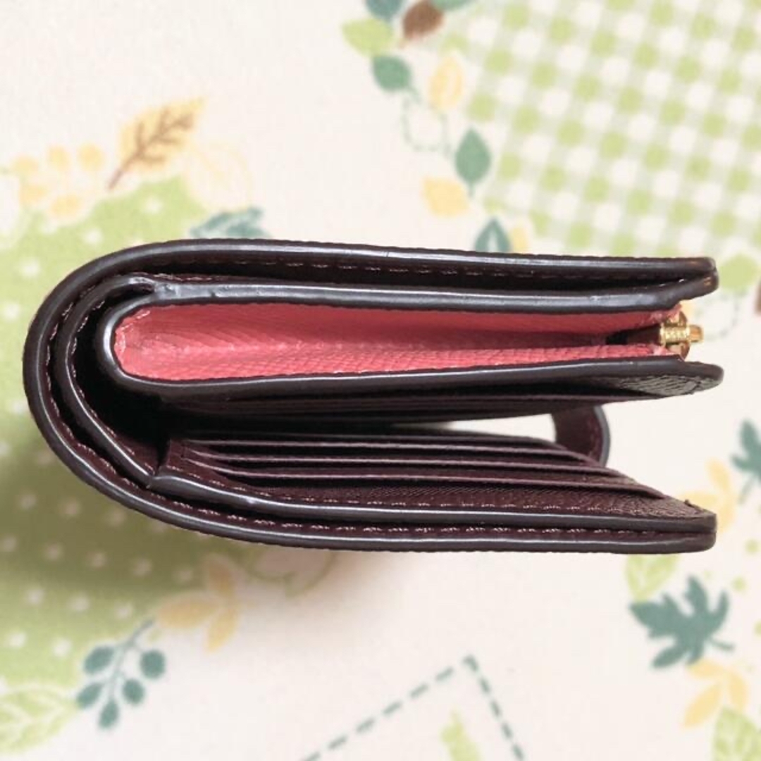 COACH(コーチ)の【値下げ】COACH コーチ 二つ折り財布 レディースのファッション小物(財布)の商品写真