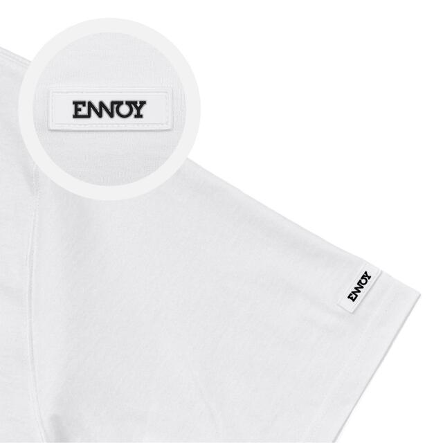 1LDK SELECT(ワンエルディーケーセレクト)の袖ロゴ　ENNOY 3PACK T-SHIRTS L エンノイ メンズのトップス(Tシャツ/カットソー(半袖/袖なし))の商品写真