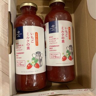 コストコ(コストコ)のコストコ　久世福商店　いちごミルクの素　470ml 2本(缶詰/瓶詰)