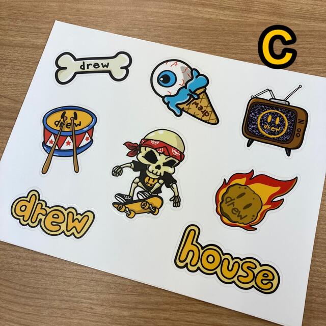 drew house(ドリューハウス)のdrewhouse hearty sticker sheet  メンズのファッション小物(その他)の商品写真