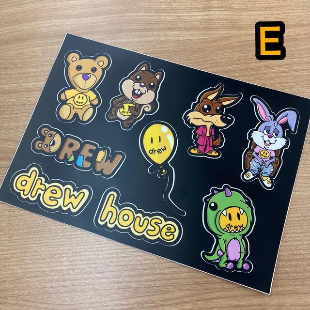 drew house(ドリューハウス)のdrewhouse drew crew sticker sheet メンズのファッション小物(その他)の商品写真