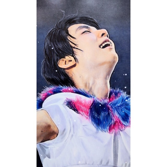 mumu様専用 羽生結弦 絵画 Fantasy on Ice2022 エンタメ/ホビーのタレントグッズ(スポーツ選手)の商品写真