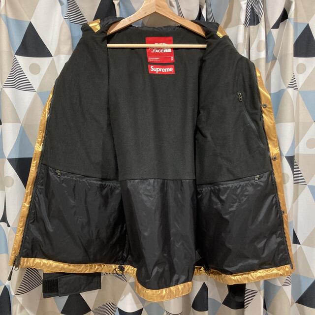 supreme metallic mountain jacket ゴールド 6