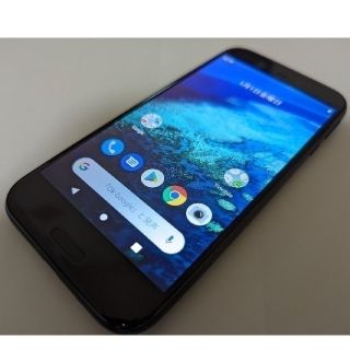 シャープ(SHARP)のAndroidone X1 ダークパープル ワイモバイル ジャンク(スマートフォン本体)