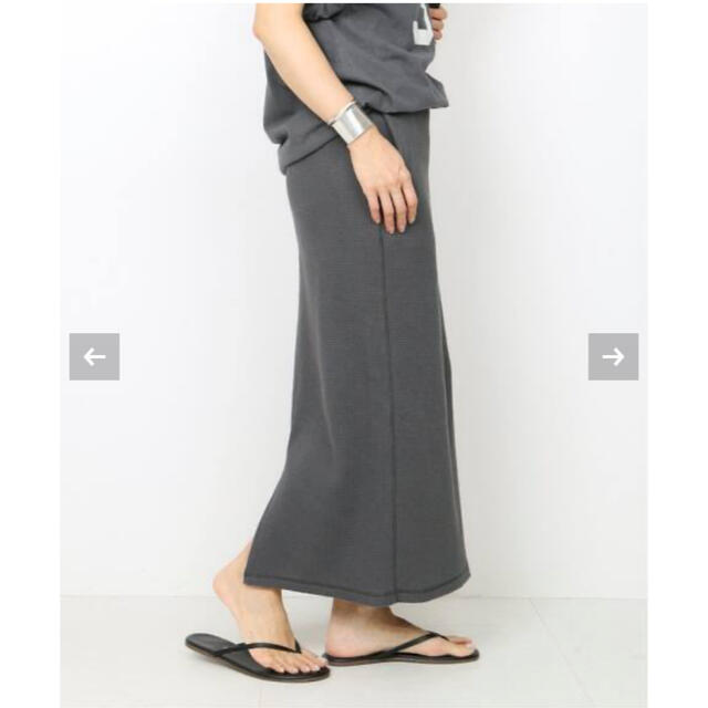 DEUXIEME CLASSE(ドゥーズィエムクラス)のAMERICANA/THERMAL スカート レディースのスカート(ロングスカート)の商品写真
