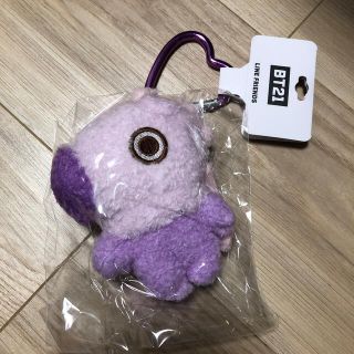 ビーティーイシビル(BT21)のBT21 パープルマスコット　MANG ショッパー付(キャラクターグッズ)