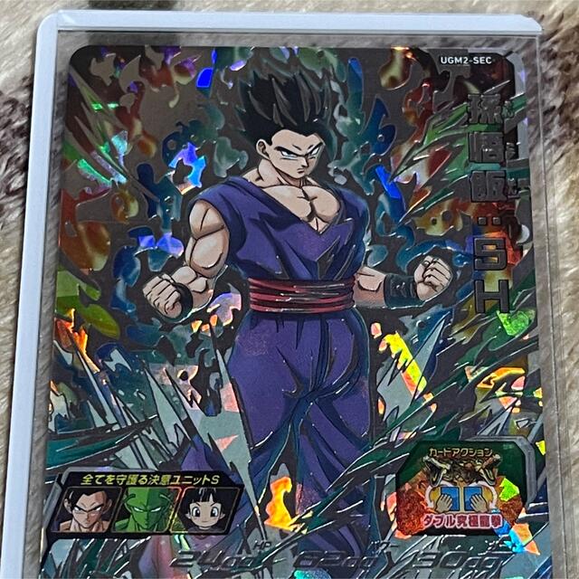 ドラゴンボールヒーローズ 孫悟飯sh UGM2-SEC エンタメ/ホビーのトレーディングカード(シングルカード)の商品写真