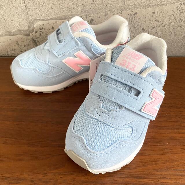 New Balance - 【新品】14.5センチ サックス×ピンク New Balance - 【新品】14.5センチ サックス×ピンク