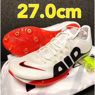 ナイキ(NIKE)の【未使用】NIKE AIRZOOM MAXFLY モアアップテンポ 27.0cm(陸上競技)