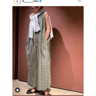 ロク(6 (ROKU))の＜6(ROKU)＞COTTON BATIK MOTIF DRESS 2(ロングワンピース/マキシワンピース)