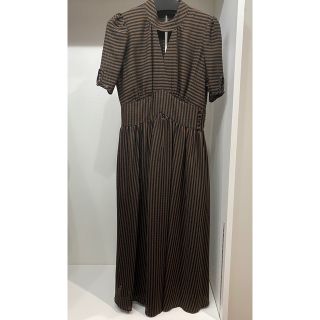 ハーリップトゥ(Her lip to)のHer lip to Striped Midi Dress(ロングワンピース/マキシワンピース)