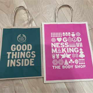 ザボディショップ(THE BODY SHOP)のTHE BODY SHOP ショップ袋　2枚セット(ショップ袋)