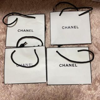 シャネル(CHANEL)のCHANEL シャネル ショップ袋　４枚セット(ショップ袋)