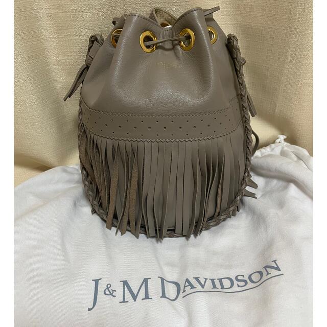 美品★J&M DAVIDSON グレー×ゴールド カーニバル