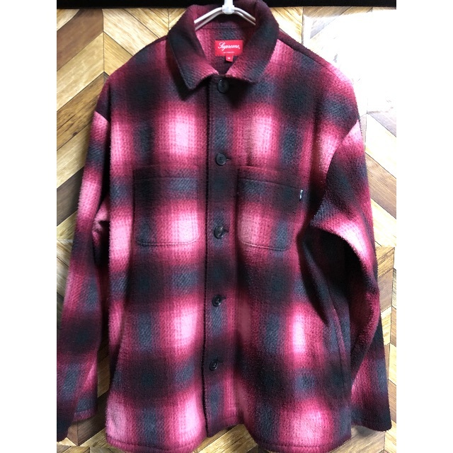 Supreme Shadow Plaid Fleece Shirt