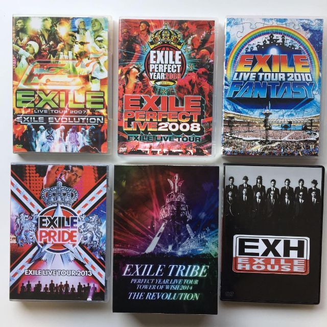 EXILE DVD まとめセット　６点 | フリマアプリ ラクマ