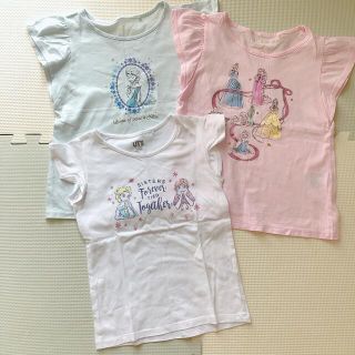 ユニクロ(UNIQLO)のユニクロ Tシャツ UT プリンセス アナ雪 3枚セット(Tシャツ/カットソー)