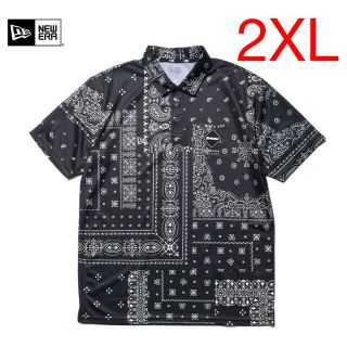 エフシーアールビー(F.C.R.B.)の新品FCRB NEW ERA BANDANA POLO SHIRT 2XL(ポロシャツ)