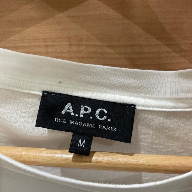 A.P.C(アーペーセー)のa.p.c. tシャツ メンズのトップス(Tシャツ/カットソー(半袖/袖なし))の商品写真