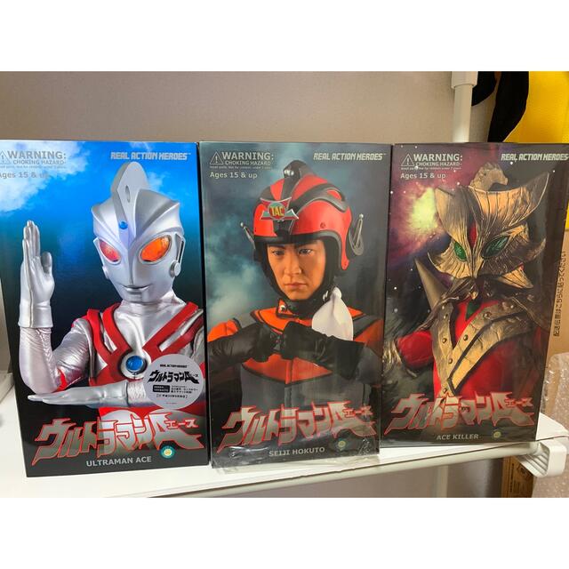 MEDICOM TOY(メディコムトイ)のRAHウルトラマンエースセット エンタメ/ホビーのフィギュア(特撮)の商品写真