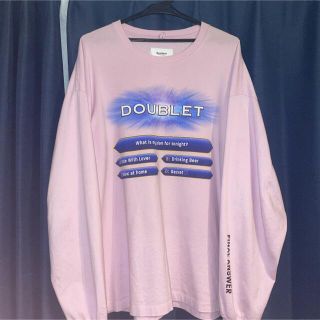 19AW 定価14,040円 doublet WISM ロンT tシャツ