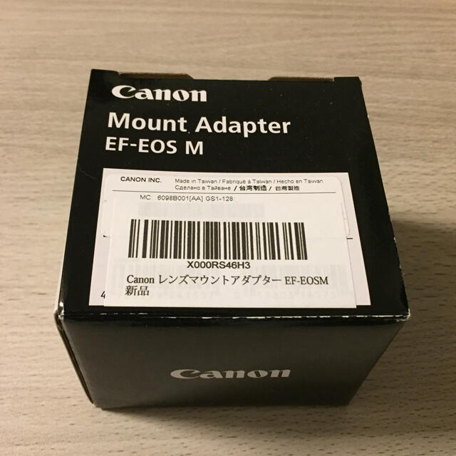 カメラCanon レンズ マウントアダプター EF-EOSM キャノン