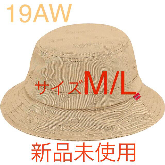 Supreme 19AW Jacquard Logos Crusher ML新品帽子