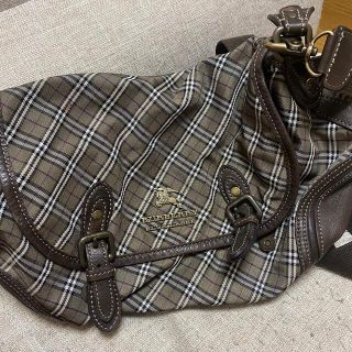 バーバリーブルーレーベル(BURBERRY BLUE LABEL)のバーバリー ブルーレーベル2WAY ナイロンキャンバスバッグ(ショルダーバッグ)