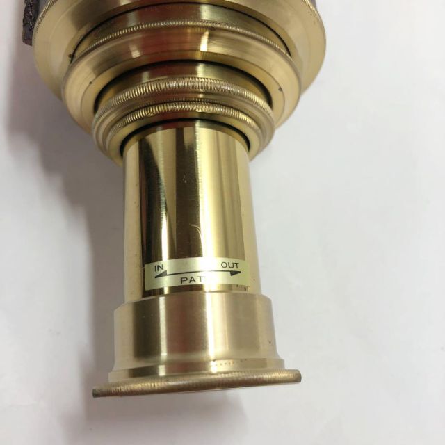 新品・匿名配送】伸びる望遠鏡 木製ボックス アンティーク スパイ