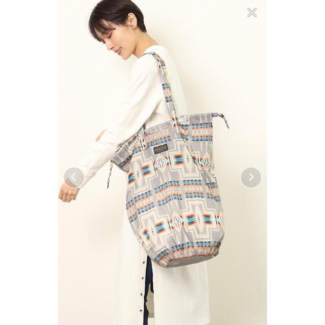 PENDLETON(ペンドルトン)の【値下げ】PENDLETON×YURIE ドローユーティリティバッグ レディースのバッグ(トートバッグ)の商品写真