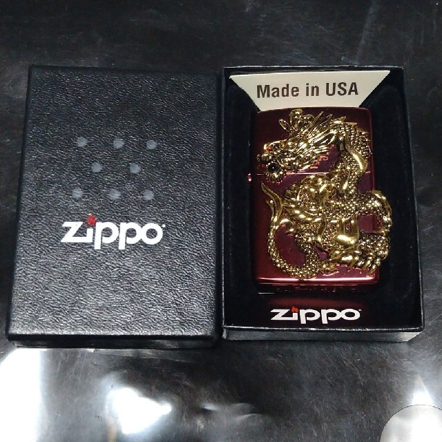 ZIPPO - ZIPPO社 1000個限定 ドラゴンメタル ZIPPO シリアルナンバー付