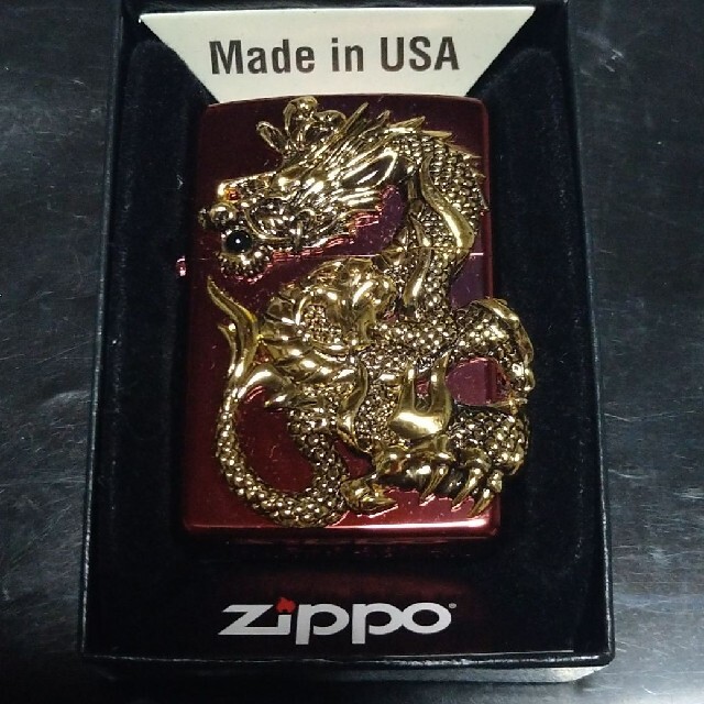 ZIPPO社 1000個限定 ドラゴンメタル ZIPPO シリアルナンバー付