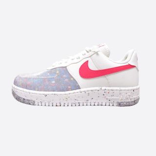 ナイキ(NIKE)の★新品★ナイキ★エアフォース１クレーター (White/Pink/7/24cm)(スニーカー)