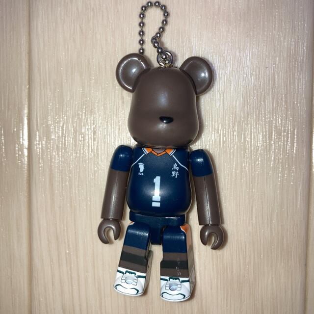 BE@RBRICK ベアブリック ハイキュー!! 澤村大地 烏野高校 背番号1 エンタメ/ホビーのおもちゃ/ぬいぐるみ(キャラクターグッズ)の商品写真
