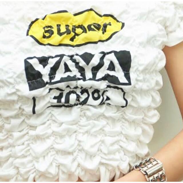 Super Yaya Maxi Crushed Tシャツ YAYA100%