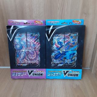 ポケモン(ポケモン)のスペシャルカードセットV-UNION　ミュウツー&ゲッコウガ(Box/デッキ/パック)