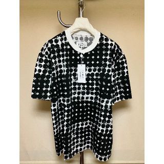 マルタンマルジェラ(Maison Martin Margiela)の新品 46 20aw マルジェラ ポルカドット柄 半袖Tシャツ 2058(Tシャツ/カットソー(半袖/袖なし))