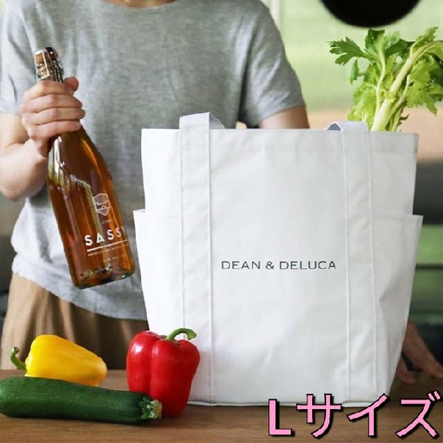 DEAN & DELUCA(ディーンアンドデルーカ)のSummer　SALE☆DEAN&DELUCA マーケットトートバッグ Lサイズ レディースのバッグ(トートバッグ)の商品写真