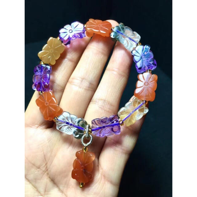 ⭐︎【天然】各種水晶 ブレスレット 21g-