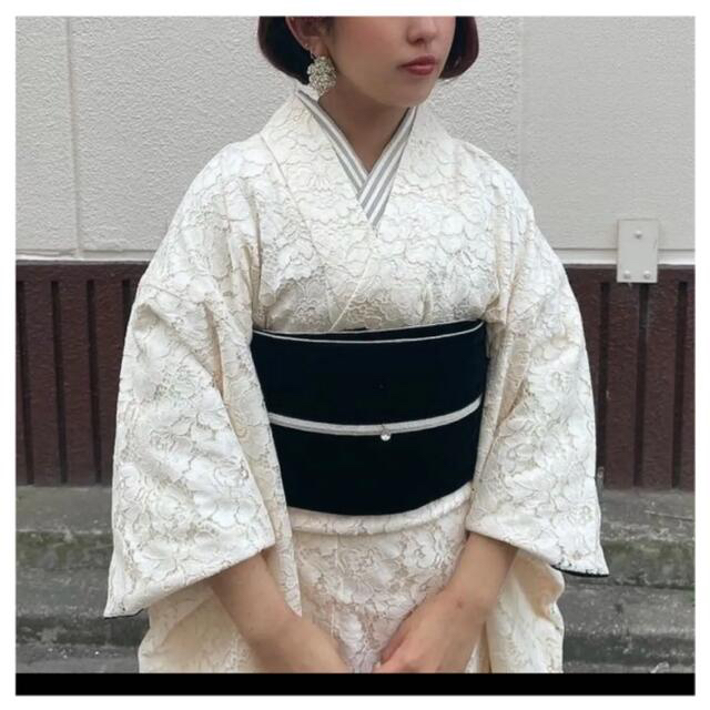 ドゥーブルメゾン レース振袖 帯 セット 小物一式