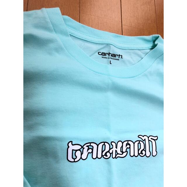 carhartt(カーハート)の今だけセール中‼️carhartt  ロンT ミント　タイガー メンズのトップス(Tシャツ/カットソー(七分/長袖))の商品写真