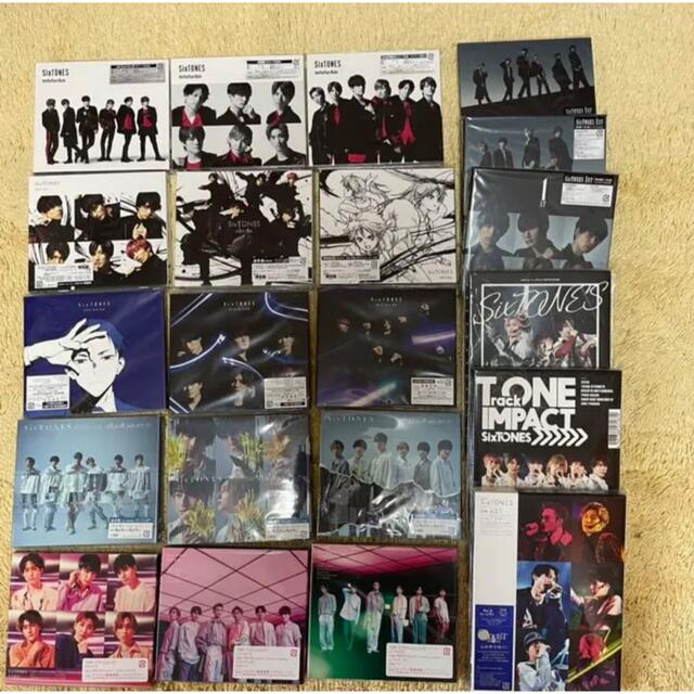 SixTONES CD&DVDまとめ売り-