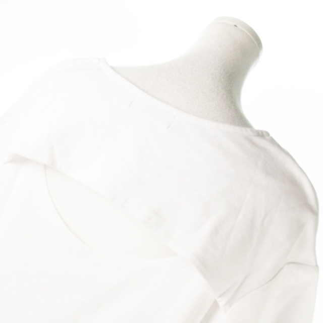 HARE(ハレ)のハレ カットソー Vネック 五分袖 オーバーサイズ オープンバック F 白 レディースのトップス(その他)の商品写真