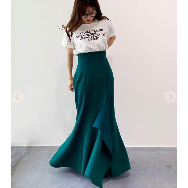 COCO DEAL(ココディール)のcocodeal スリットイレヘムマーメイドスカート　タグ付き新品 レディースのスカート(ロングスカート)の商品写真