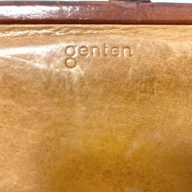 genten(ゲンテン)のゲンテン 長財布 - ライトブラウン がま口 レディースのファッション小物(財布)の商品写真