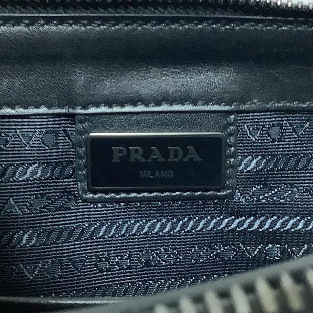 PRADA(プラダ) セカンドバッグ - 黒 レザー