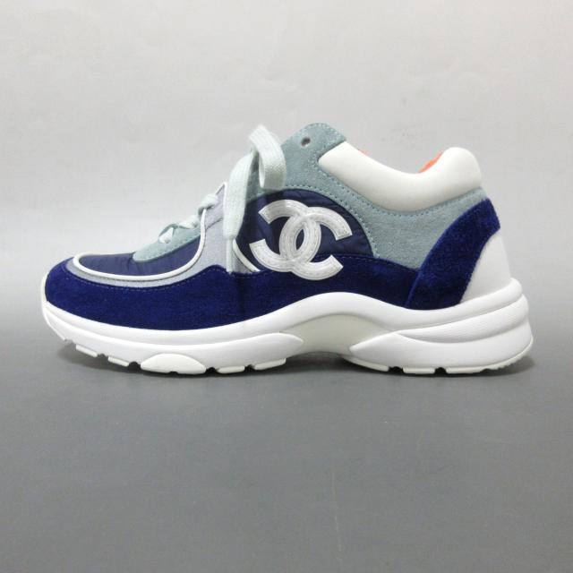 代引可】 CHANEL - シャネル スニーカー 35 レディース -の通販 by
